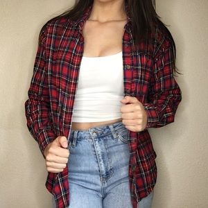 Plaid Button Up Shirt